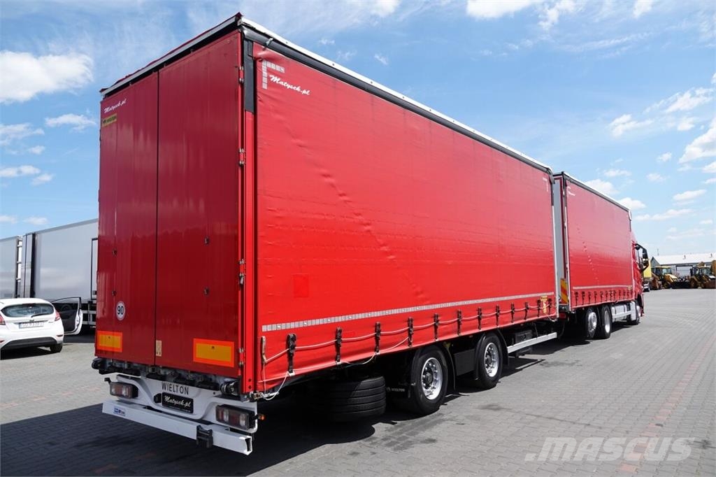 Volvo FH 460  / ZESTAW TANDEM 120 M3 / I-PARK COOL / WIE Camión con caja abierta