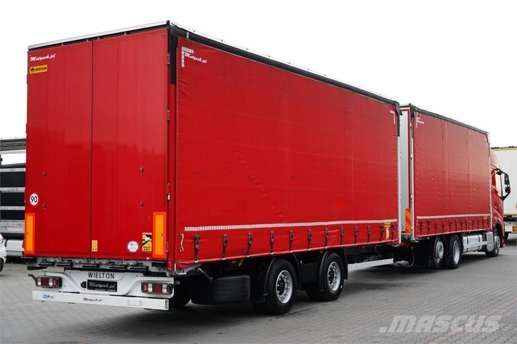Volvo FH 460 / ZESTAW TANDEM 120 M3 / PRZEJAZDOWY / I-PA Camión con caja abierta