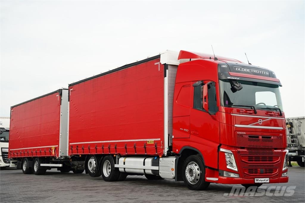 Volvo FH 460 / ZESTAW TANDEM / 120 M3 / PRZEJAZDOWY / I- Camión con caja abierta