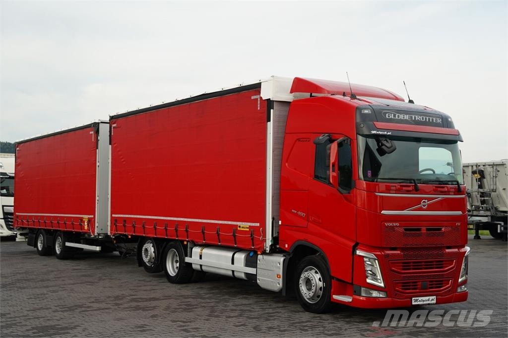 Volvo FH 460 / ZESTAW TANDEM / 120 M3 / PRZEJAZDOWY / I- Camión con caja abierta