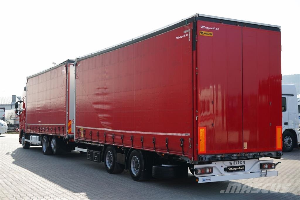 Volvo FH 460 / ZESTAW TANDEM / 120 M3 / PRZEJAZDOWY / I- Camión con caja abierta