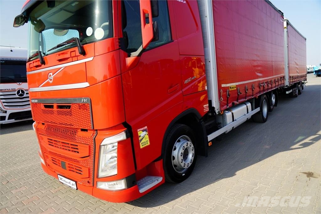 Volvo FH 460 / ZESTAW TANDEM / 120 M3 / PRZEJAZDOWY / I- Camión con caja abierta