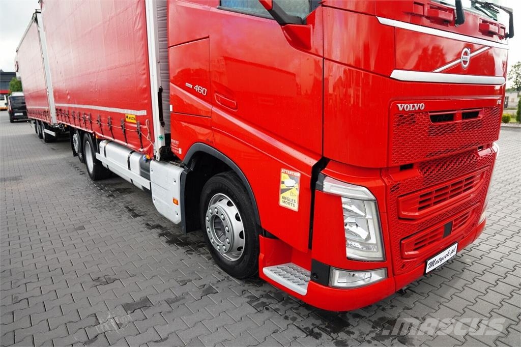 Volvo FH 460 / ZESTAW TANDEM / 120 M3 / PRZEJAZDOWY / I- Camiones de caja de lona