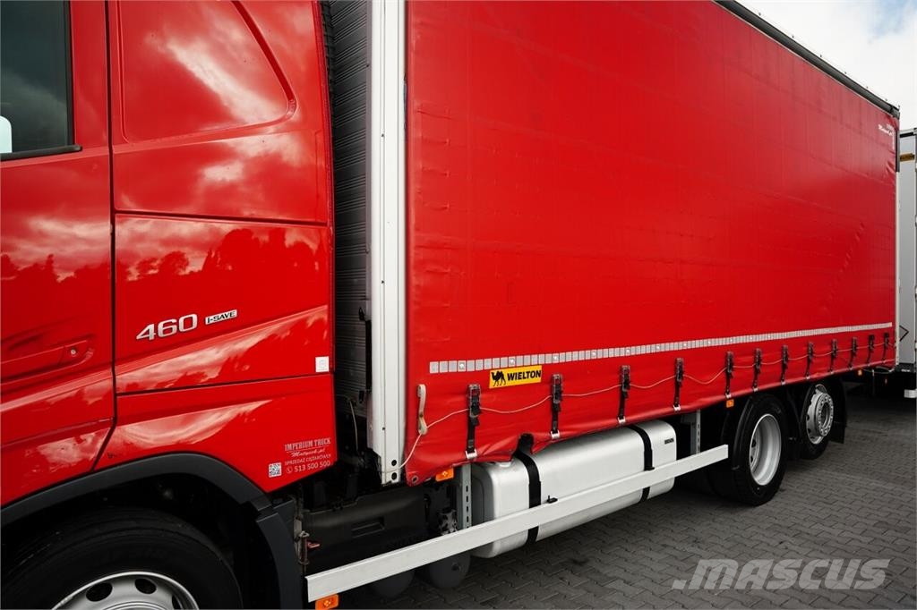 Volvo FH 460 / ZESTAW TANDEM / 120 M3 / PRZEJAZDOWY / I- Camiones de caja de lona