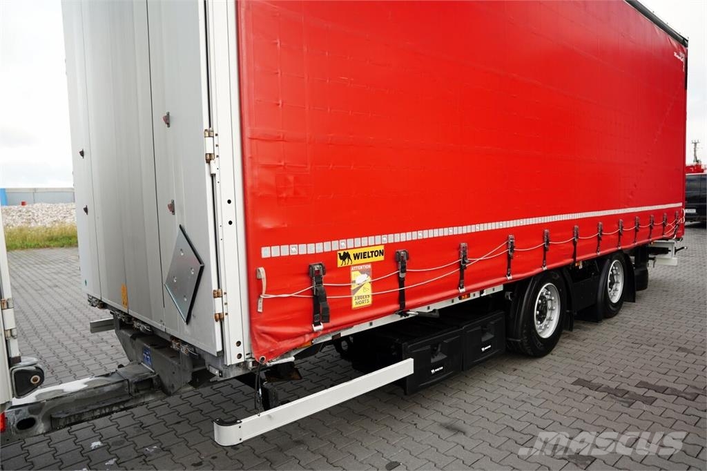 Volvo FH 460 / ZESTAW TANDEM / 120 M3 / PRZEJAZDOWY / I- Camiones de caja de lona