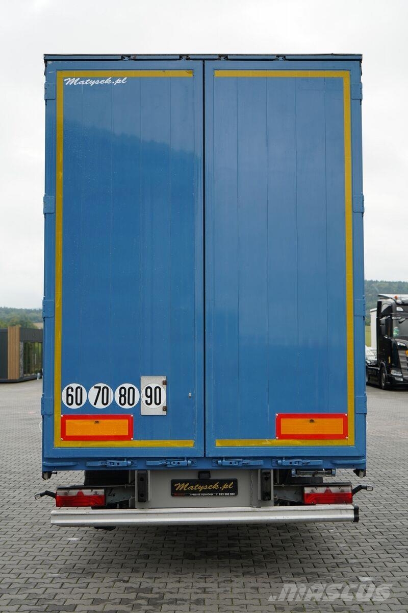 Volvo FH 460 / ZESTAW TANDEM / 120 M3 / PRZEJAZDOWY / FI Elhúzható ponyvás