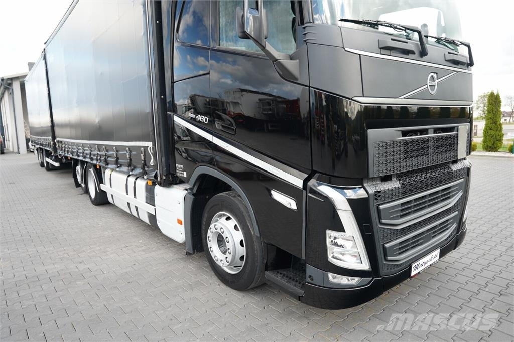 Volvo FH 460 / ZESTAW TANDEM / 120 M3 / PRZEJAZDOWY / 6x شاحنات بغطاء جانبي