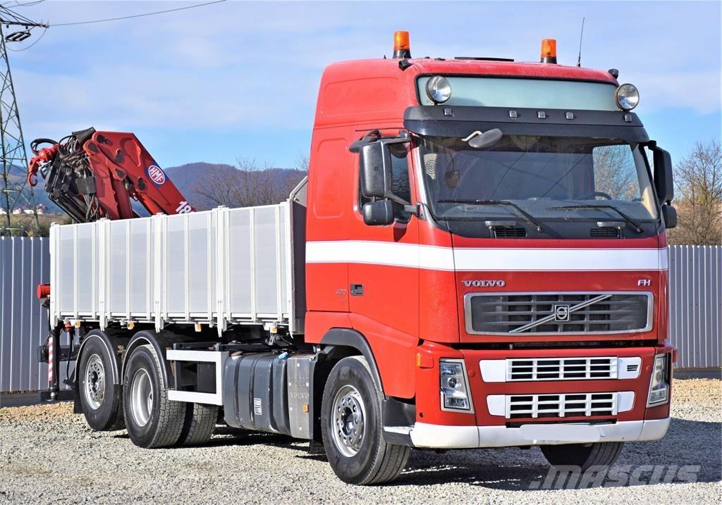 Volvo FH 480 Kipper 6,20m + HMF 1823 K3 + FUNK Sklápěče
