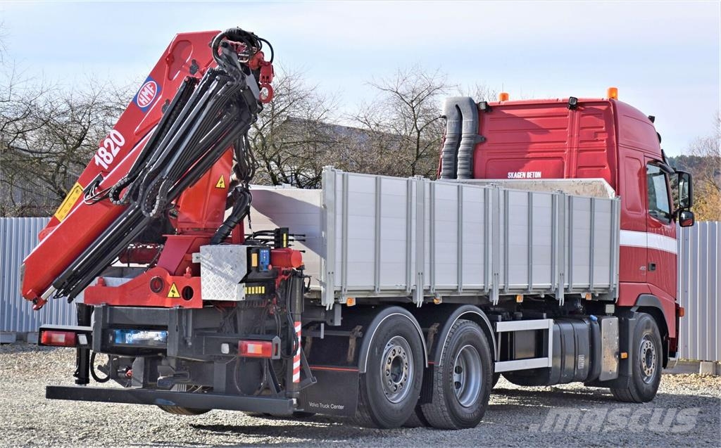 Volvo FH 480 Kipper 6,20m + HMF 1823 K3 + FUNK Sklápěče