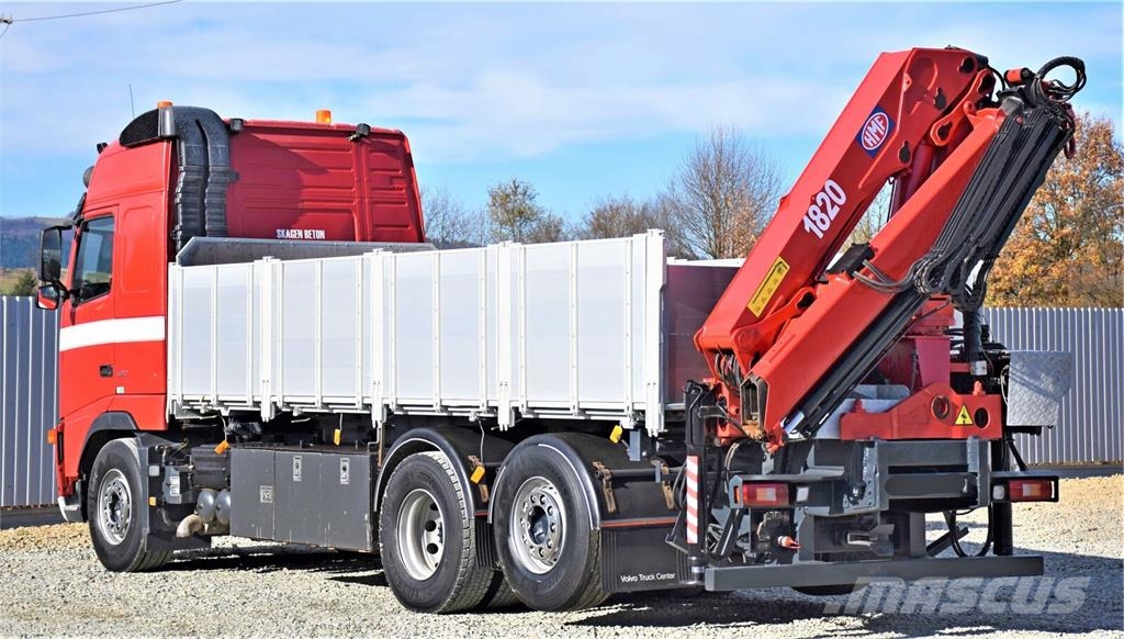 Volvo FH 480 Kipper 6,20m + HMF 1823 K3 + FUNK Sklápěče