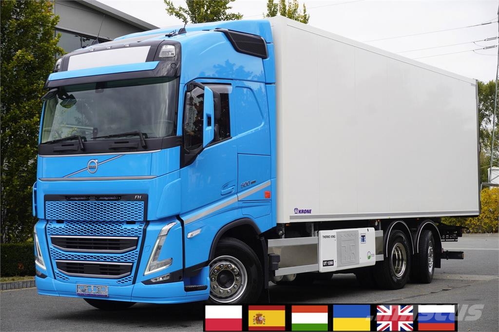 Volvo FH 500 6×2 / 19 EPAL KRONE refrigerator / doppelst Kühlkoffer
