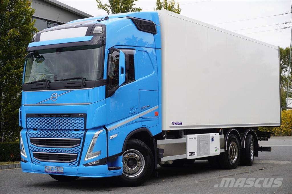 Volvo FH 500 6×2 / 19 EPAL KRONE refrigerator / Thermoki Temperature controlled trucks