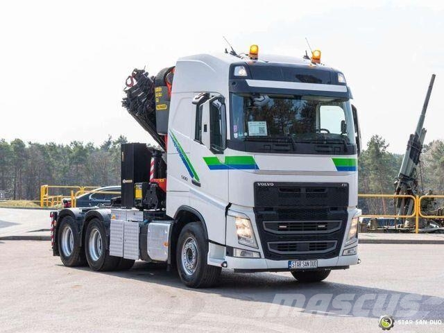 Volvo FH 500 6x4 PALFINGER PK 40002 EH Crane Winch Trekkers