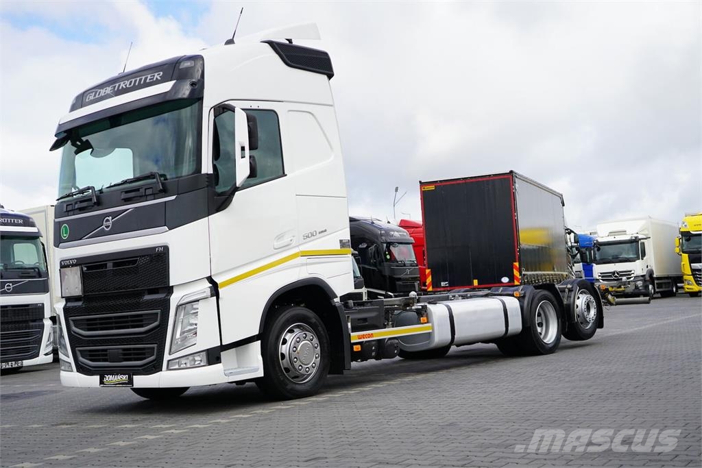 Volvo FH / 500 / ACC / EURO 6 / BDF / MEGA / 7,82 M / I Alváz és felfüggesztés