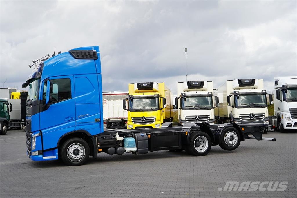 Volvo FH / 500 / ACC / XL / EURO 6 / BDF / 7.15 , 7,45 M Šasije I ovjese
