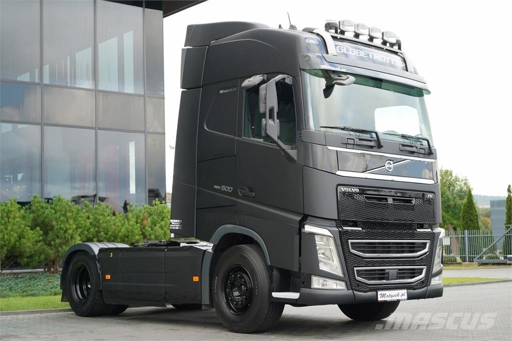 Volvo FH 500 / HYDRAULIKA / ORYGINALNY CZARNY MAT / E Tegljači