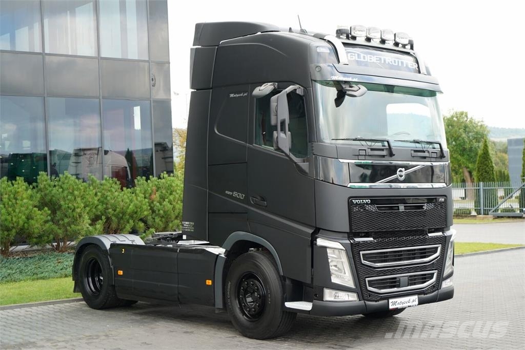 Volvo FH 500 / HYDRAULIKA / ORYGINALNY CZARNY MAT / E Tegljači