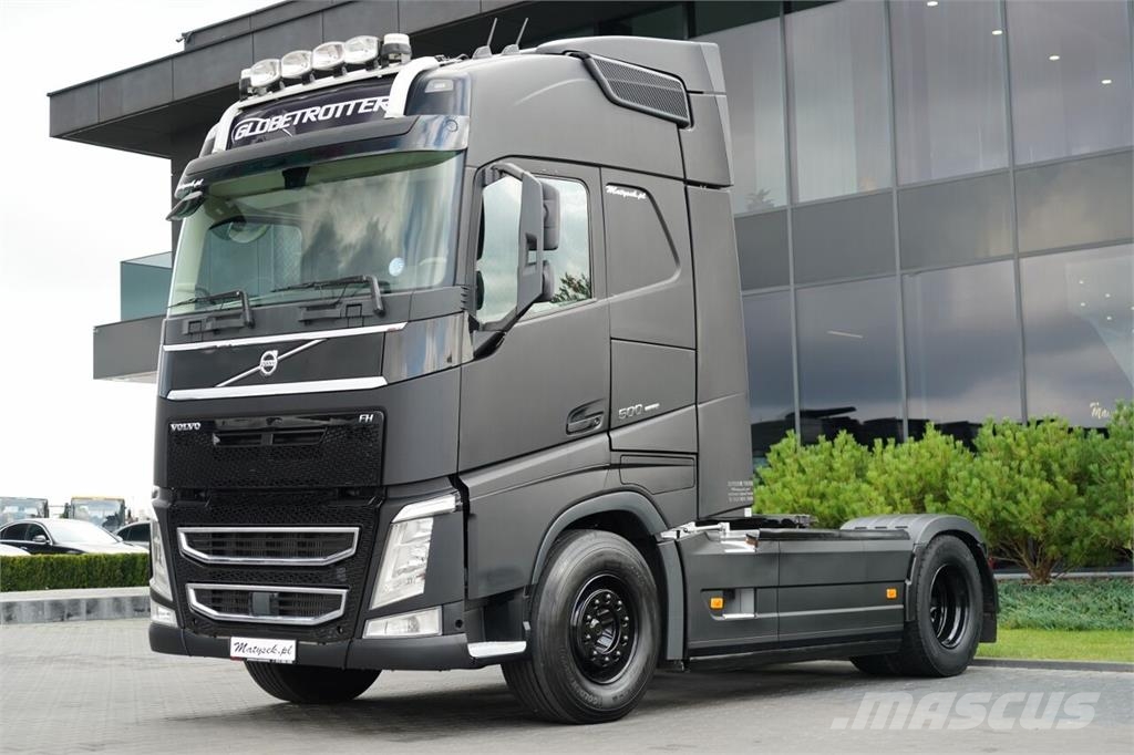 Volvo FH 500 / HYDRAULIKA / ORYGINALNY CZARNY MAT / E Tegljači