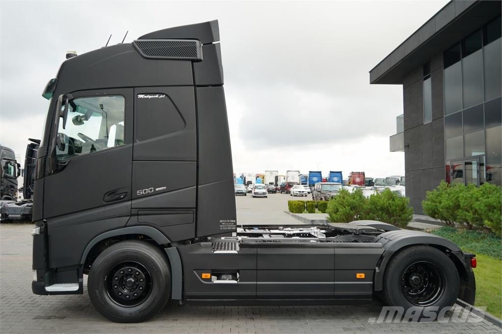 Volvo FH 500 / HYDRAULIKA / ORYGINALNY CZARNY MAT / E Tegljači