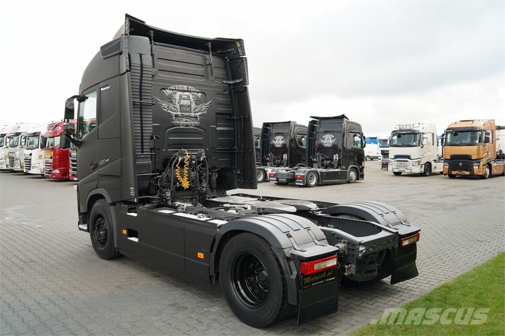 Volvo FH 500 / HYDRAULIKA / ORYGINALNY CZARNY MAT / E Tegljači