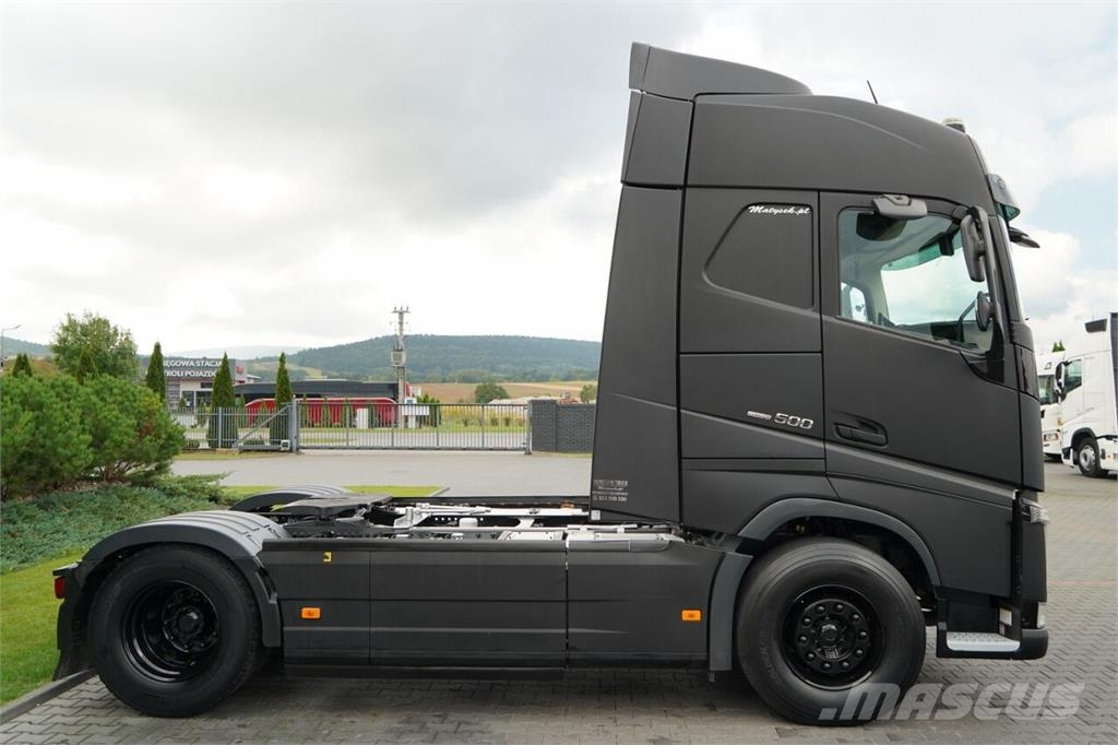 Volvo FH 500 / HYDRAULIKA / ORYGINALNY CZARNY MAT / E Tegljači