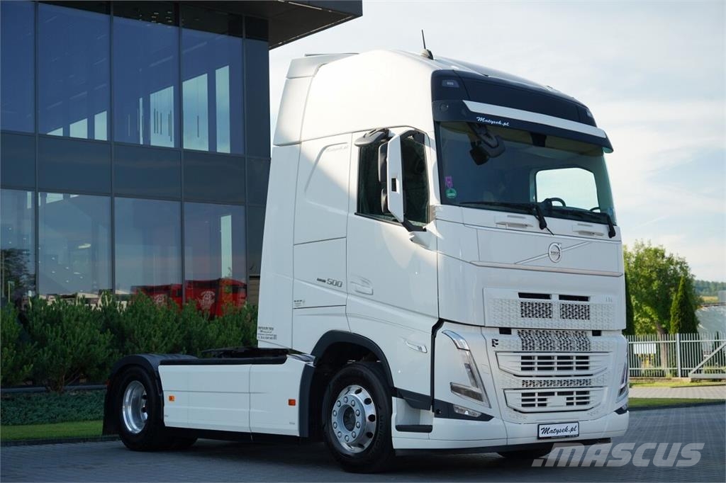 Volvo FH 500 / KLIMATYZACJA POSTOJOWA / I-SHIFT / ALUFEL Tractor Units