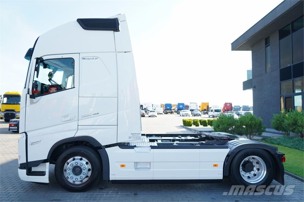 Volvo FH 500 / KLIMATYZACJA POSTOJOWA / I-SHIFT / ALUFEL Tractor Units