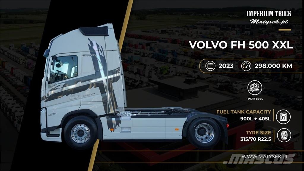 Volvo FH 500 / XXL / NIE - I-SAVE / EURO 6 / NOWE OPONY Traktorske jedinice