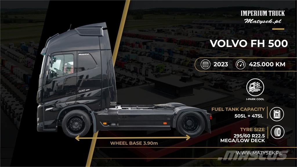 Volvo FH 500 / XXL / I-SAVE / LOWDECK / MEGA / I-PARK CO Tractor Units