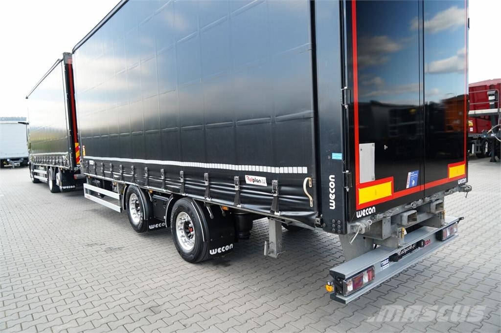 Volvo FH 500 / ZESTAW TANDEM / 120 M3 / PRZEJAZDOWY / I- Camiones de caja de lona