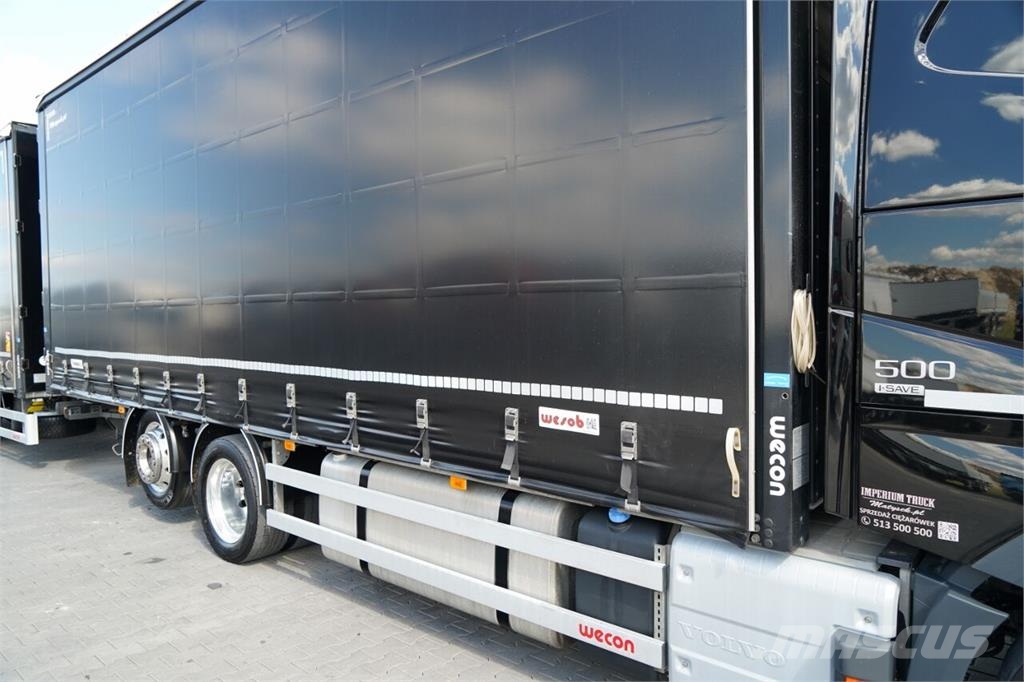 Volvo FH 500 / ZESTAW TANDEM / 120 M3 / PRZEJAZDOWY / I- Camiones de caja de lona