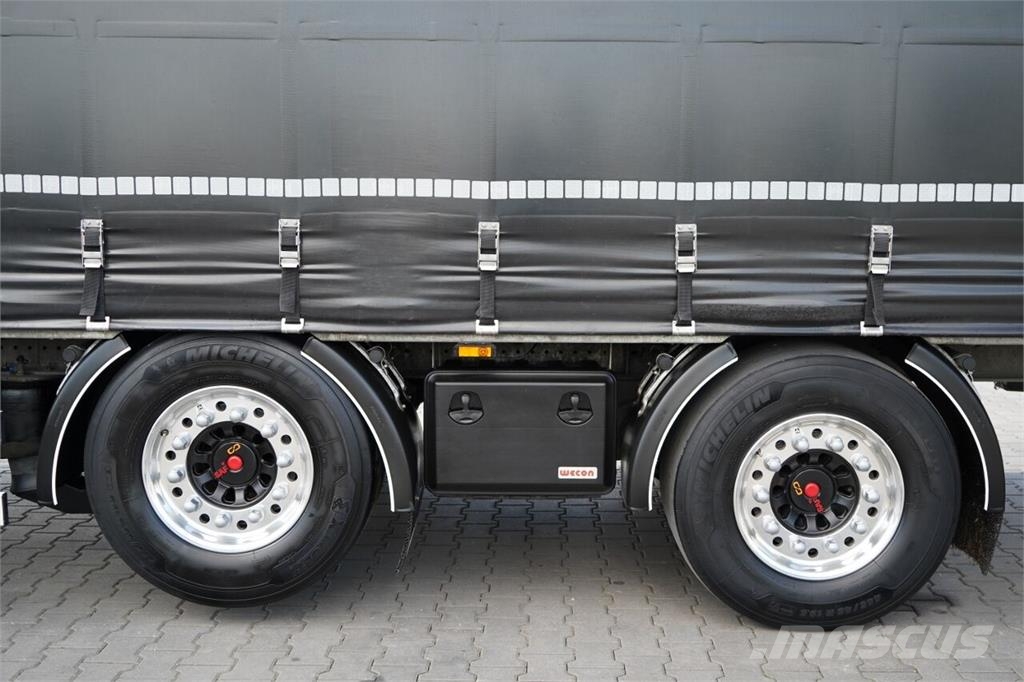 Volvo FH 500 / ZESTAW TANDEM / 120 M3 / PRZEJAZDOWY / I- Camiones de caja de lona