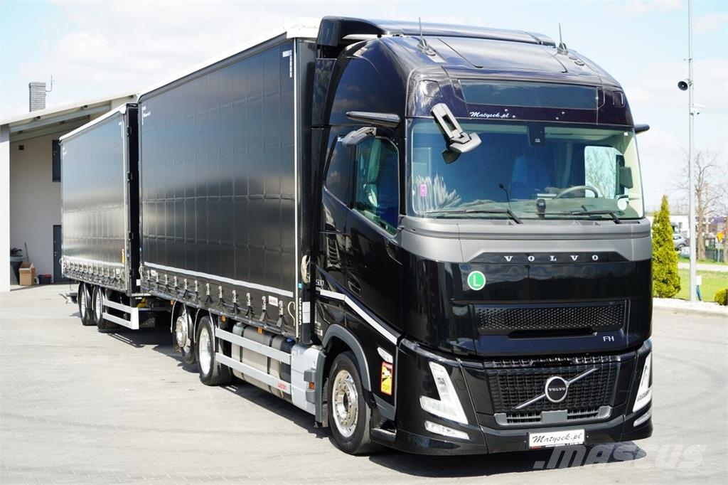 Volvo FH 500 / ZESTAW TANDEM / 120 M3 / PRZEJAZDOWY / I- Camiones de caja de lona