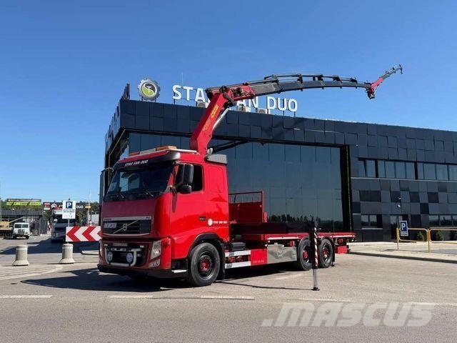 Volvo FH 540 6x2 PALFINGER PK 29002 Fly Jib Crane Kra Camiones portacoches