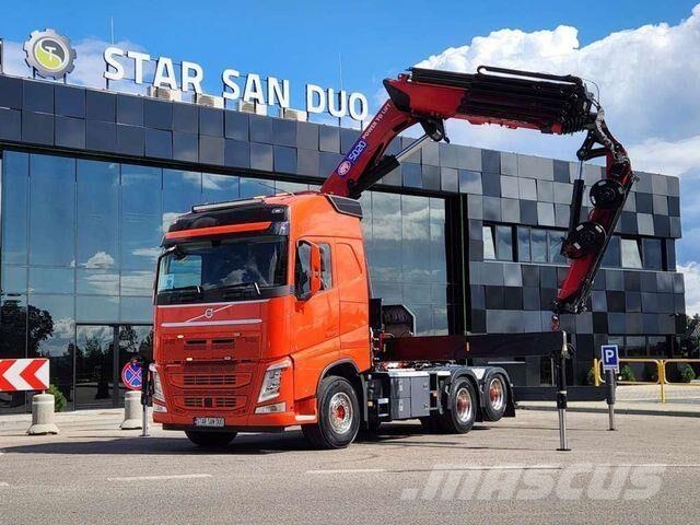 Volvo FH 540 6x2 HMF 5020-K6 Fly Jib Tractor 5th whee Tahače