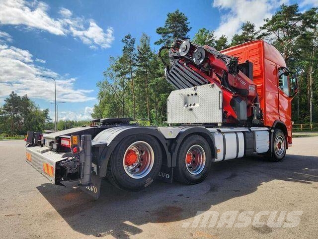Volvo FH 540 6x2 HMF 5020-K6 Fly Jib Tractor 5th whee Tahače