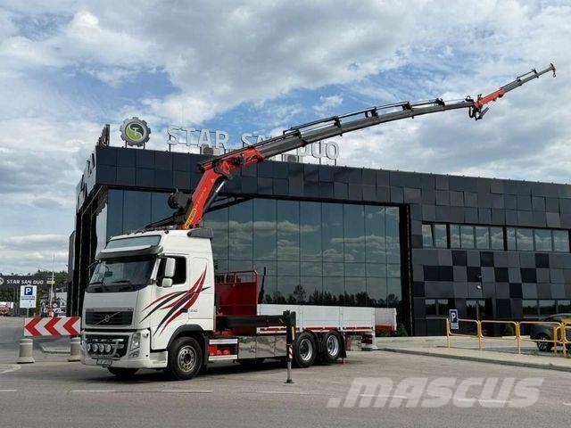 Volvo FH 540 6x2 PALFINGER PK 27002 SH Fly Jib Winch Camiones de cama baja