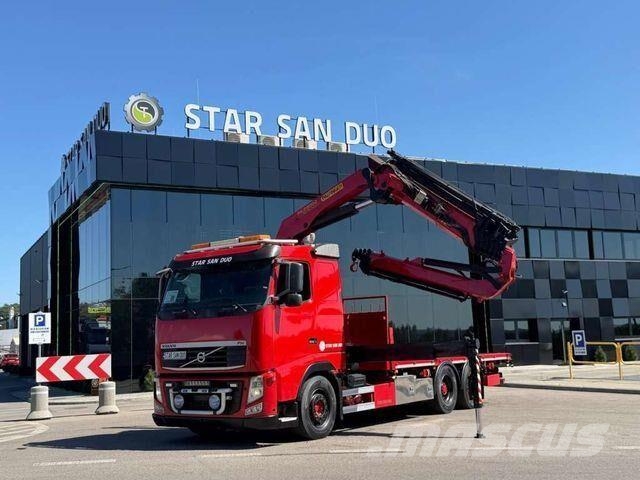 Volvo FH 540 6x2 PALFINGER PK 29002 Fly Jib Crane Kra Camiones portacoches