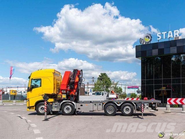 Volvo FH 540 8x2 PALFINGER PK 65002 SH Fly Jib Crane Camiones portacoches