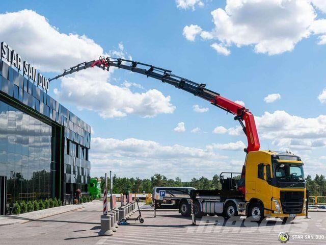 Volvo FH 540 8x2 PALFINGER PK 65002 SH Fly Jib Crane Camiones portacoches
