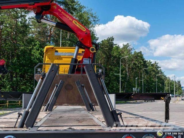 Volvo FH 540 8x2 PALFINGER PK 65002 SH Fly Jib Crane Camiones portacoches