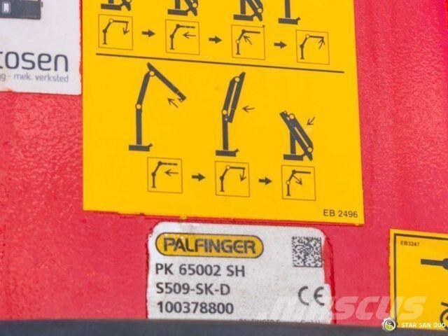 Volvo FH 540 8x2 PALFINGER PK 65002 SH Fly Jib Crane Camiones portacoches