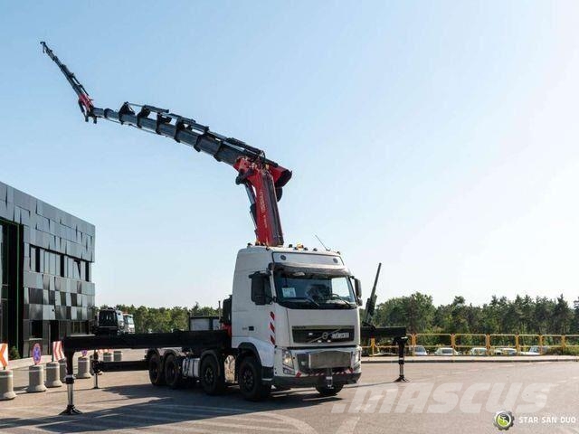 Volvo FH 540 8x4 Fassi F1300RA.2.28 Crane Fly Jib وحدات الجر