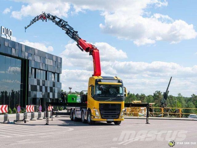 Volvo FH 540 8x2 PALFINGER PK 65002 SH Fly Jib Crane Camiones portacoches