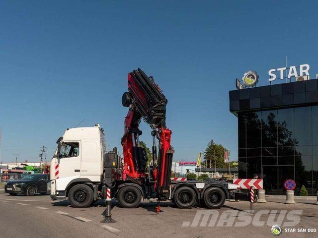 Volvo FH 540 8x4 Fassi F1300RA.2.28 Crane Fly Jib وحدات الجر