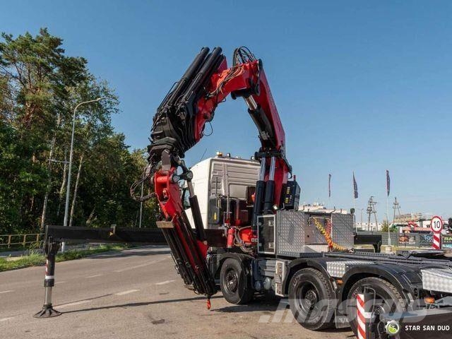 Volvo FH 540 8x4 Fassi F1300RA.2.28 Crane Fly Jib وحدات الجر