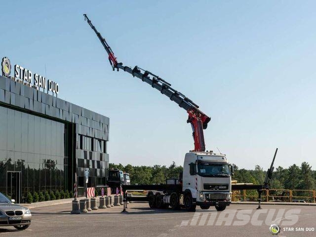 Volvo FH 540 8x4 Fassi F1300RA.2.28 Crane Fly Jib Tractor Units