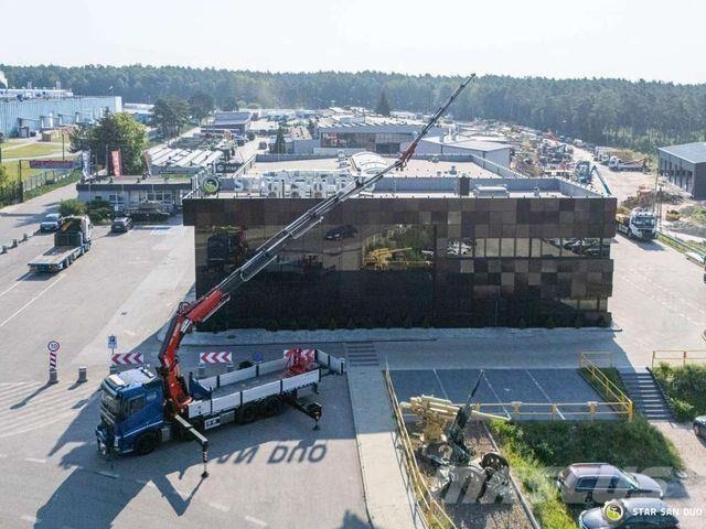 Volvo FH500 8x4 FASSI F1150 .2.28 Fly Jib Crane Baske Kamioni sa otvorenim sandukom