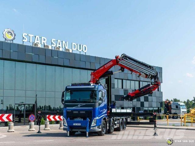 Volvo FH500 8x4 FASSI F1150 .2.28 Fly Jib Crane Baske Kamioni sa otvorenim sandukom