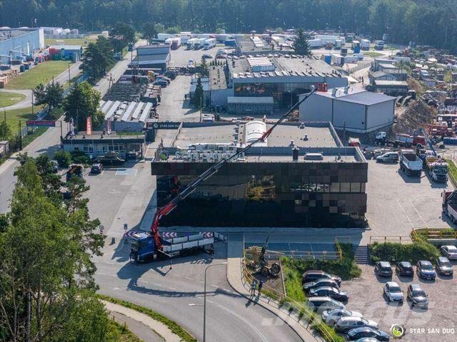 Volvo FH500 8x4 FASSI F1150 .2.28 Fly Jib Crane Baske Kamioni sa otvorenim sandukom